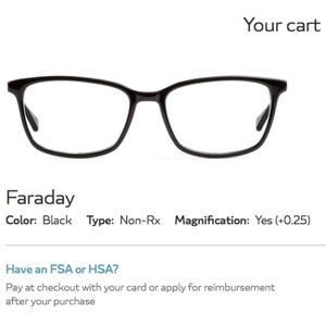 New W/O Tags Felix Gray Faraday Computer Glasses
